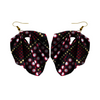 Boucles d'Oreilles Africaines Style Eventail