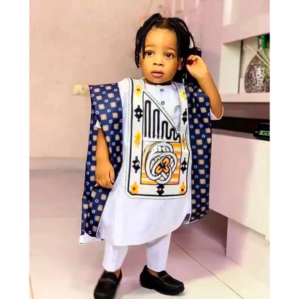 African Boubou Child Costume Kingdom of Africa