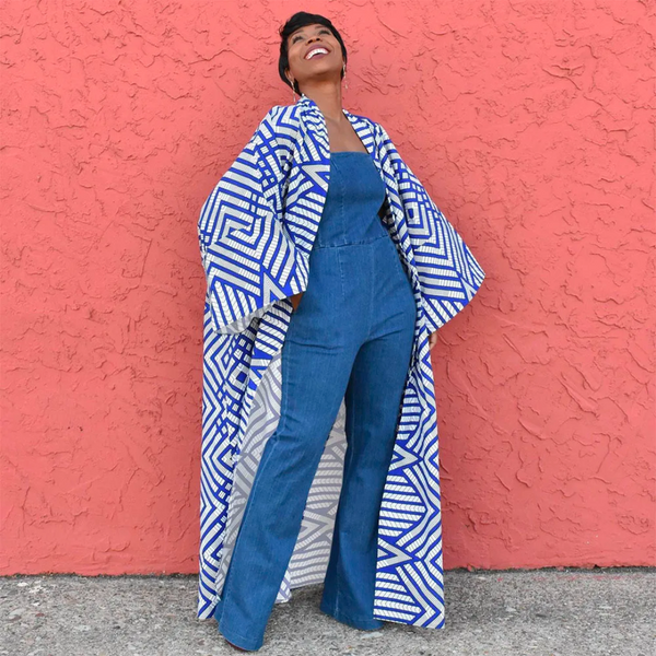 Veste femme en pagne africain hot sale