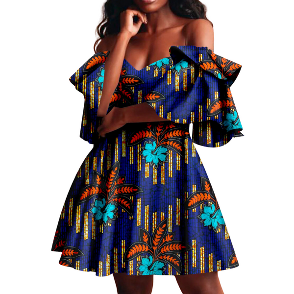 Mini vestido de taparrabos africano reino de africa