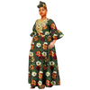 Robe Longue Broderie Africaine