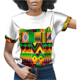 Tshirt Femme Coton Ethnique Africain