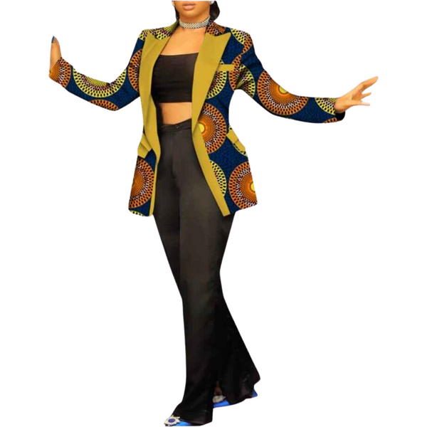 Ensemble tailleur pagne clearance femme