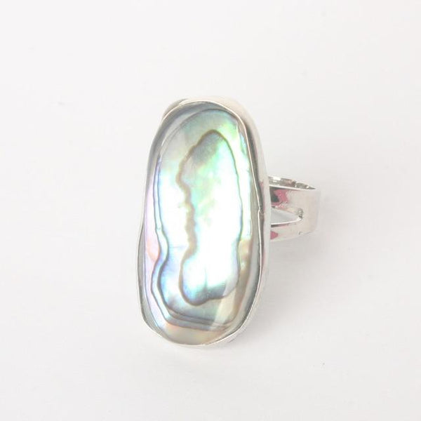 Bague Coquillage Nacre argent