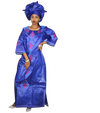 Boubou Africain Femme Coton