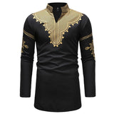 Chemise Africaine Noire