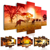 Grand Tableau Savane Africaine